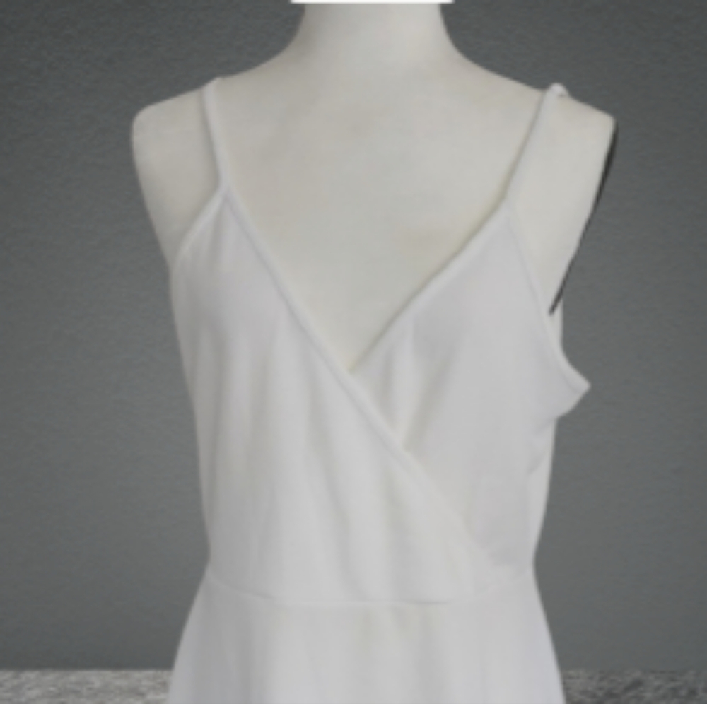 White Babydoll Summer Sun Dress